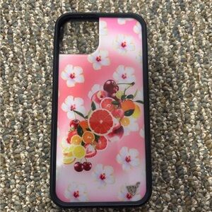 Wallflower Pink Floral and Fruit Phone Case